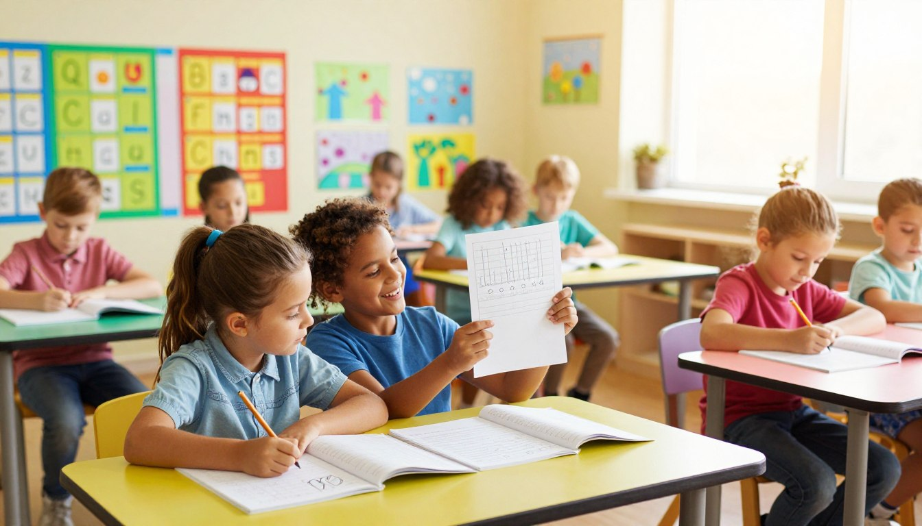 تمارين الطباعة للأطفال: خطة 10 دقائق يومياً بدون ملل